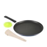 Fab Big Base Non-stick Aluminium Tawa (Dosa Tawa, Pink)