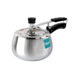 3Litres Belly Induction Base Aluminium Pressure cooker (Innerlid, Blue)