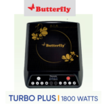 Butterfly Turbo Plus 1800W Power Hob Induction Cooktop in Black Colour