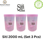 Siti 2000 mL Container 3 Pcs Set