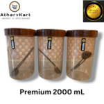 Premium Container 2000 mL, 3 Pcs Set, Siti
