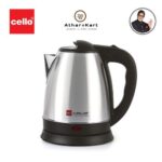 Cello Electric Kettle 1.5L, Auto Cut, 1 Year Warranty, Home Service