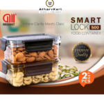 SMART LOCK AIRTIGHT CONTAINER 500 ML 2 PC SET