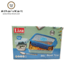 LIZA Break Time Lunch Box, Stainless Steel, Big Dibbi, Leak Proof
