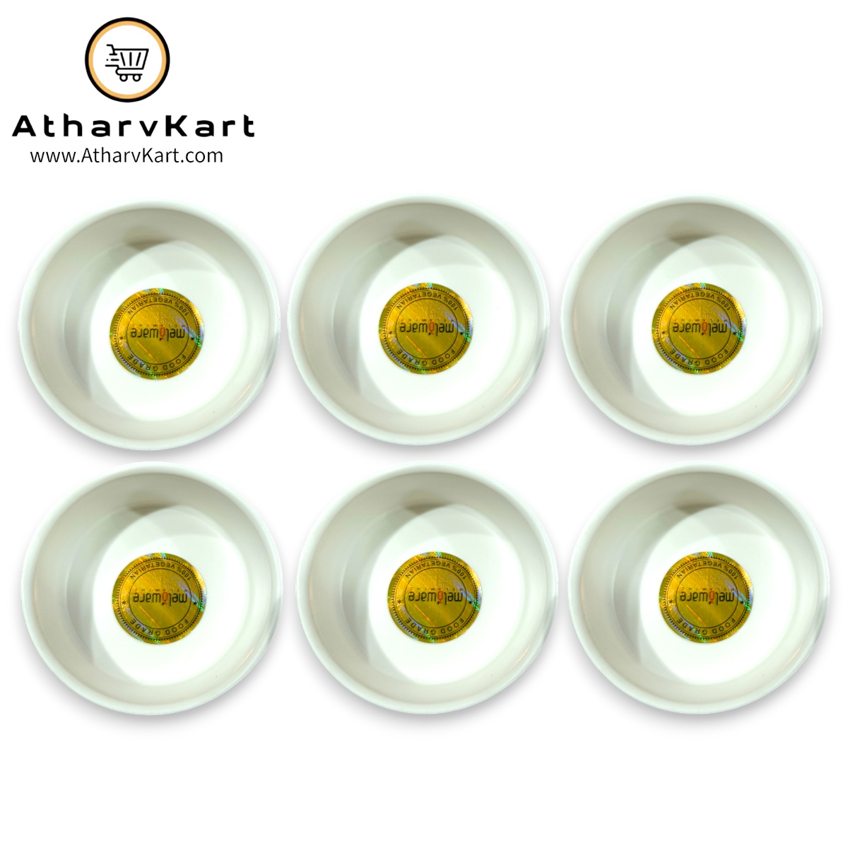 Chutney Bowl / Sauce Bowl / Achar Bowl, 50 mL, Melamine (Pack Of 6 pcs)